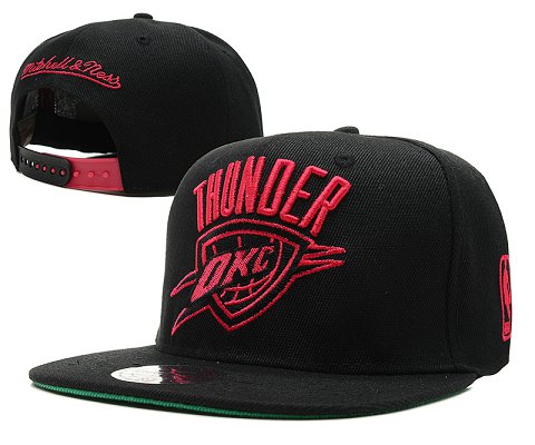 Oklahoma City Thunder NBA Snapback Hat SD5